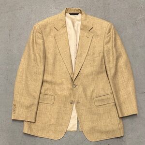 Brooks Brothers Beige Checkered Blazer